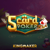 black scatter game 5 Card Poker icon