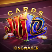 black scatter game Cards Hi Lo icon