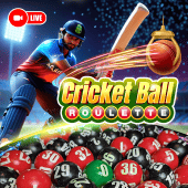 black scatter casino Cricket Ball Roulette icon