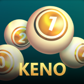 black scatter game Keno icon